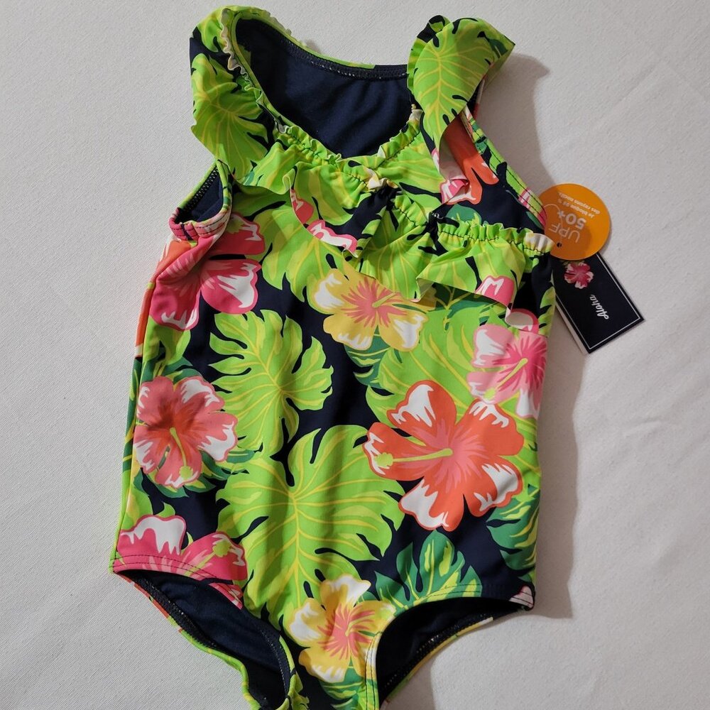 Gymboree Aloha NWT 4T fully lined swimsuit. Mixed Bin Z25